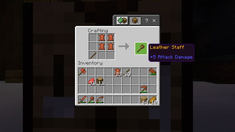 Leather Weapons by Duh