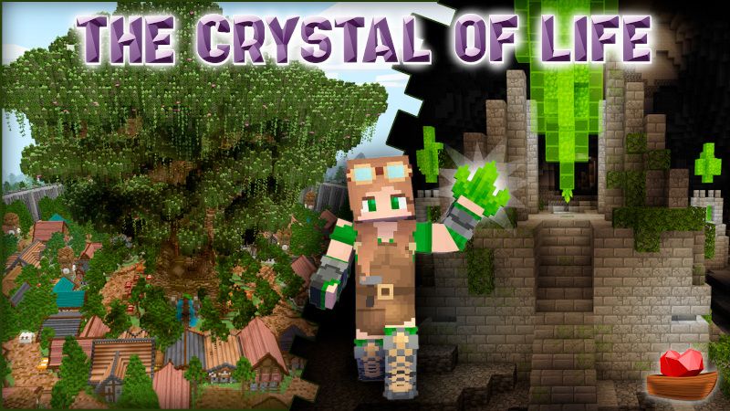 The Crystal of Life on the Minecraft Marketplace by Lifeboat