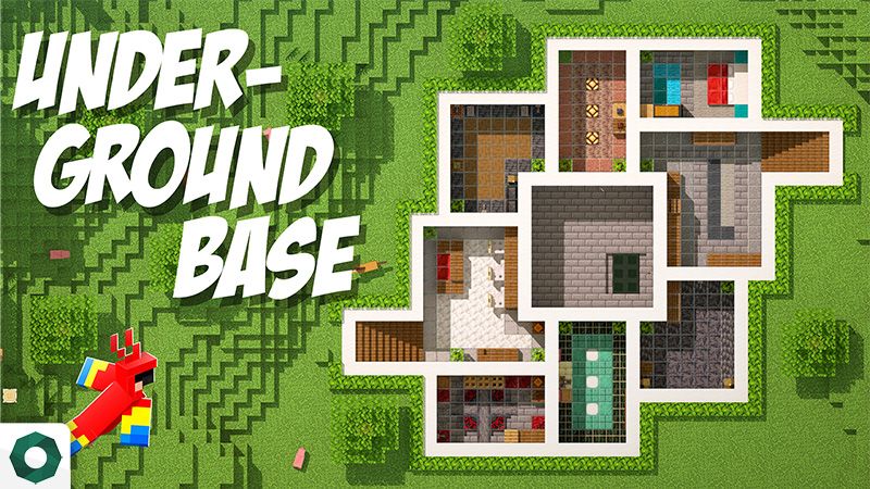 Underground Base on the Minecraft Marketplace by Octovon Underground Base on the Minecraft Marketplace by Octovon