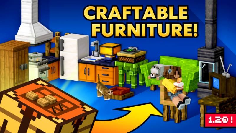 Craftable Furniture on the Minecraft Marketplace by Shapescape Craftable Furniture on the Minecraft Marketplace by Shapescape