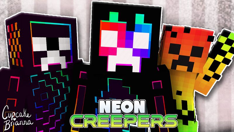 Neon Creepers Skin Pack on the Minecraft Marketplace by CupcakeBrianna Neon Creepers Skin Pack on the Minecraft Marketplace by CupcakeBrianna