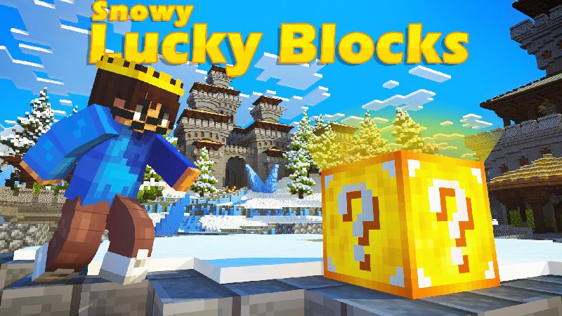 Snowy Lucky Blocks