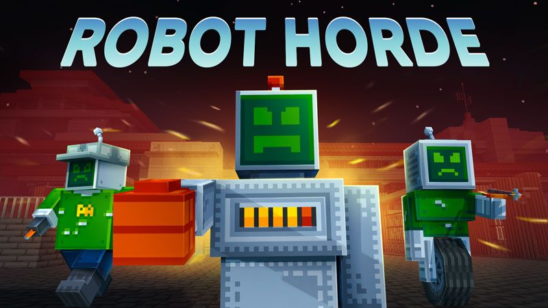 Robot Horde on the Minecraft Marketplace by Foxel Games Robot Horde on the Minecraft Marketplace by Foxel Games