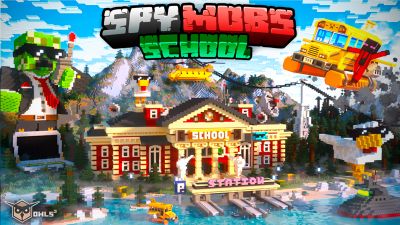 Spy Mobs School on the Minecraft Marketplace by Owls Cubed