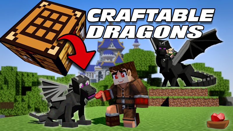 Craftable Dragons on the Minecraft Marketplace by Lifeboat