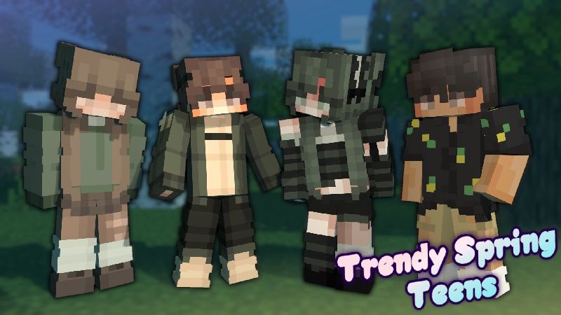 Trendy Spring Teens on the Minecraft Marketplace by Lua Studios