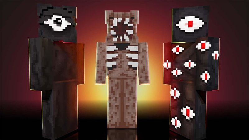 glitch doors  Minecraft Skin