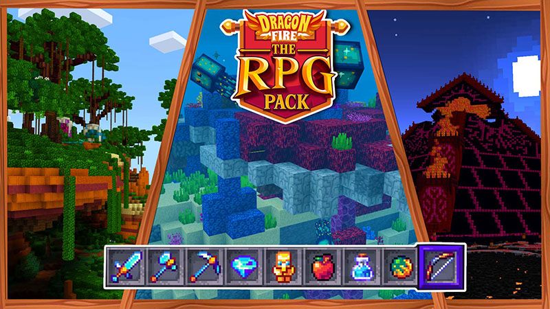 DRAGONFIRE  THE RPG PACK on the Minecraft Marketplace by Spectral Studios