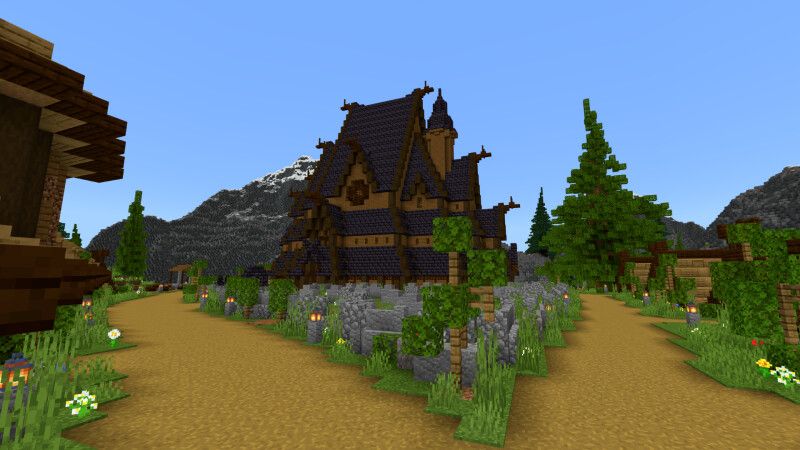 Norse Mountain Village by G2Crafted