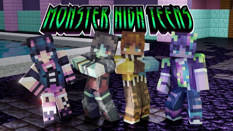 Monster High Teens on the Minecraft Marketplace by FTB