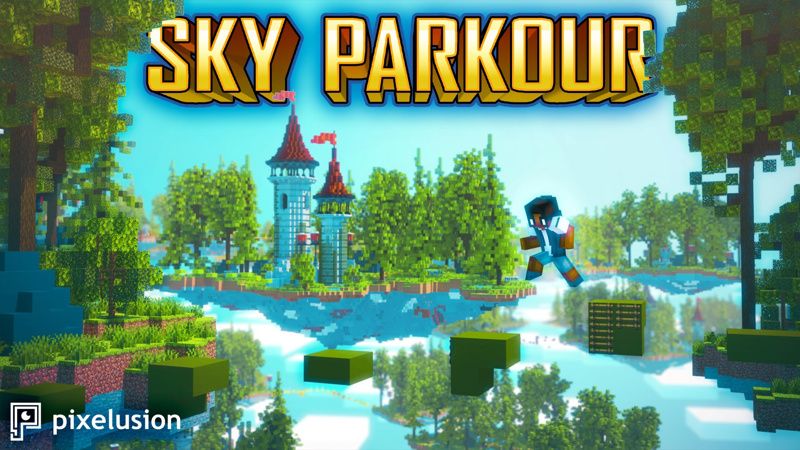 Sky Parkour on the Minecraft Marketplace by Pixelusion Sky Parkour on the Minecraft Marketplace by Pixelusion