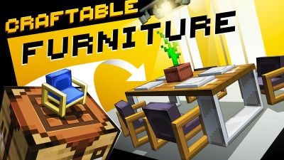 Craftable Furniture on the Minecraft Marketplace by SNDBX Craftable Furniture on the Minecraft Marketplace by SNDBX
