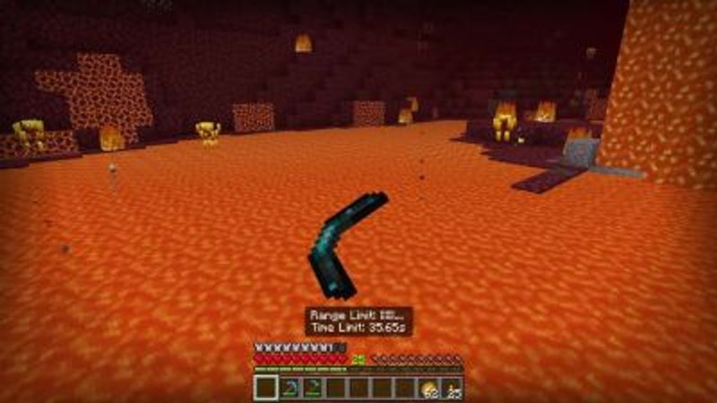 Boomerangs Add-On v1.1.1 on the Minecraft Marketplace by JWolf Creations