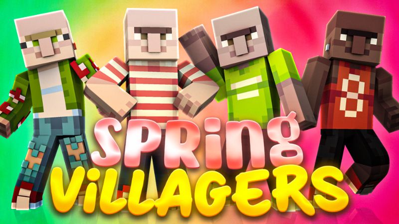 Spring Villagers on the Minecraft Marketplace by Podcrash