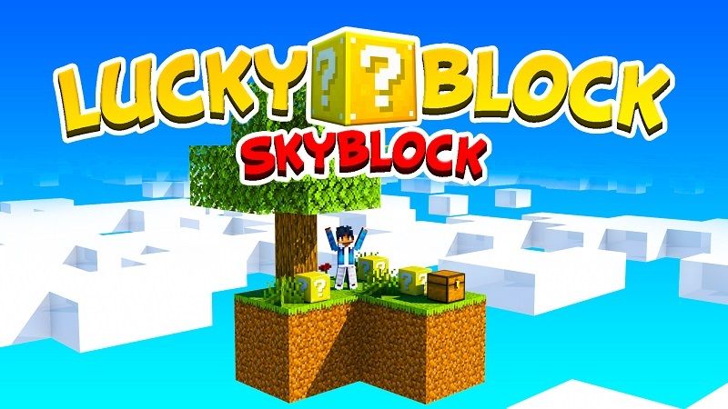 Lucky Block Skyblock by BBB Studios (Minecraft Marketplace Map