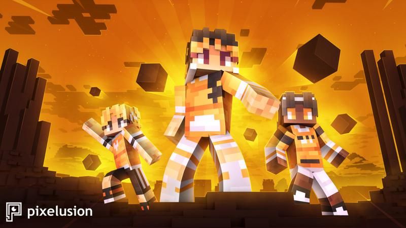 Golden Anime on the Minecraft Marketplace by Pixelusion