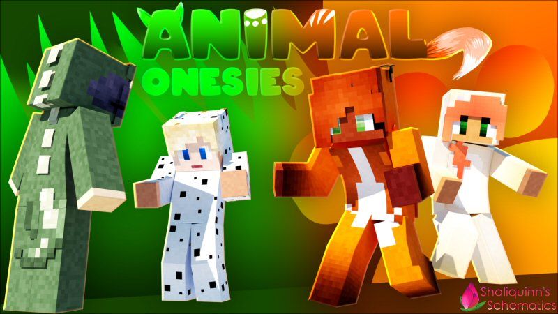 Animal Onesies on the Minecraft Marketplace by Shaliquinn's Schematics Animal Onesies on the Minecraft Marketplace by Shaliquinn's Schematics