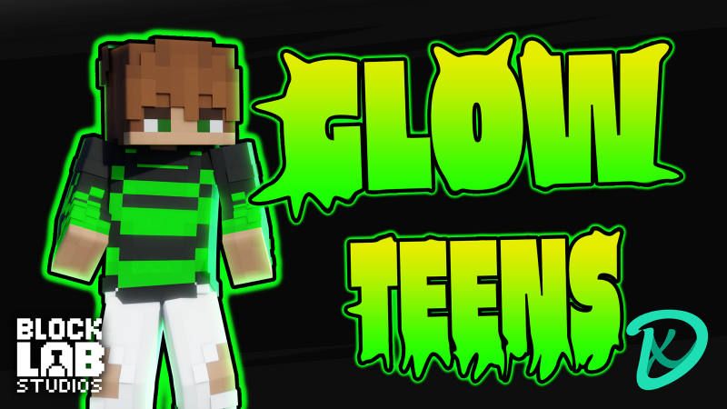 Glow Teens on the Minecraft Marketplace by BLOCKLAB Studios Glow Teens on the Minecraft Marketplace by BLOCKLAB Studios