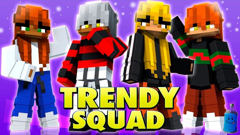 Trendy Squad on the Minecraft Marketplace by Street Studios Trendy Squad on the Minecraft Marketplace by Street Studios