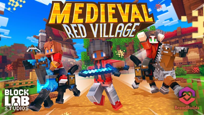 Medieval Red Village Medieval Red Village