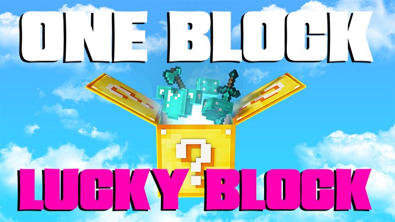 ONE BLOCK LUCKY BLOCK on the Minecraft Marketplace by 4KS Studios ONE BLOCK LUCKY BLOCK on the Minecraft Marketplace by 4KS Studios