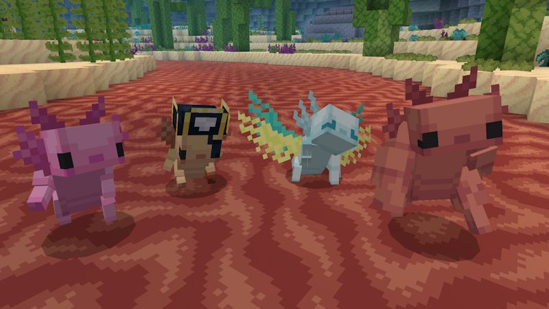 Axolotl Pets by SandBlock Studios