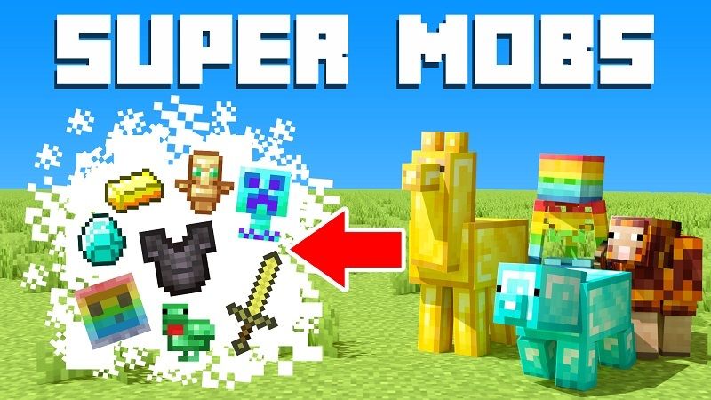 Super Mobs on the Minecraft Marketplace by BBB Studios Super Mobs on the Minecraft Marketplace by BBB Studios