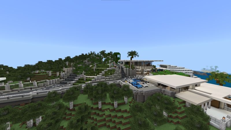 Millionaire Cliffside Mansion by Mob Pie