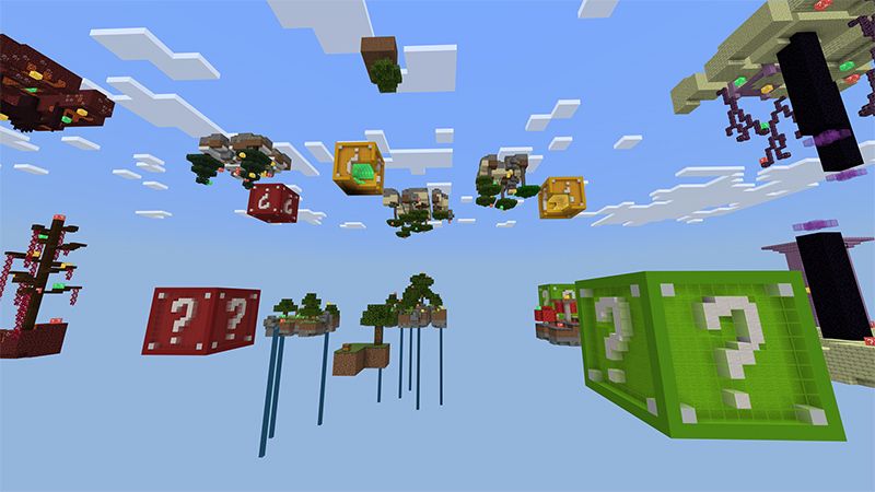 Upside Down Skyblock by Pickaxe Studios