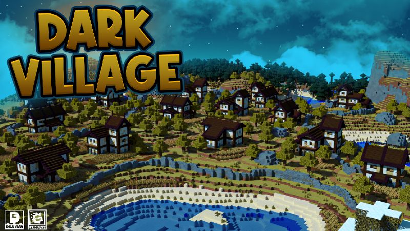 Dark Village on the Minecraft Marketplace by Gearblocks Dark Village on the Minecraft Marketplace by Gearblocks