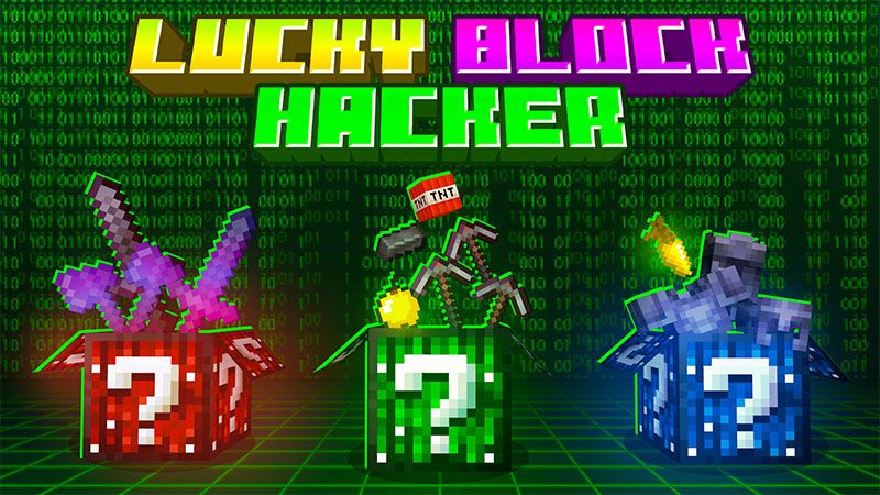 Lucky Block Hacker on the Minecraft Marketplace by AquaStudio Lucky Block Hacker on the Minecraft Marketplace by AquaStudio