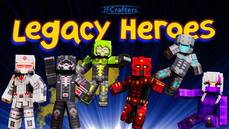 Legacy Heroes on the Minecraft Marketplace by JFCrafters Legacy Heroes on the Minecraft Marketplace by JFCrafters