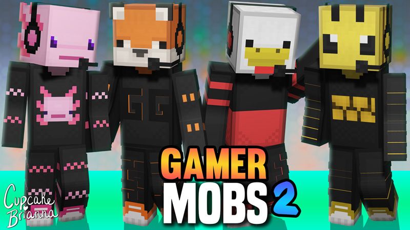 Gamer Mobs 2 HD Skin Pack on the Minecraft Marketplace by CupcakeBrianna Gamer Mobs 2 HD Skin Pack on the Minecraft Marketplace by CupcakeBrianna