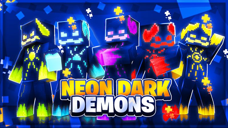 Neon Dark Demons on the Minecraft Marketplace by The Lucky Petals Neon Dark Demons on the Minecraft Marketplace by The Lucky Petals