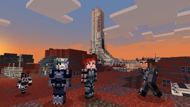 N7 Mash-up by Minecraft