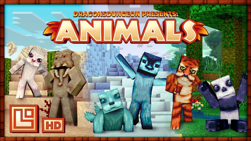 Animals HD on the Minecraft Marketplace by Pixel Squared Animals HD on the Minecraft Marketplace by Pixel Squared