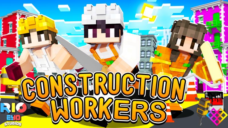 Construction Workers on the Minecraft Marketplace by Rainbow Theory Construction Workers on the Minecraft Marketplace by Rainbow Theory