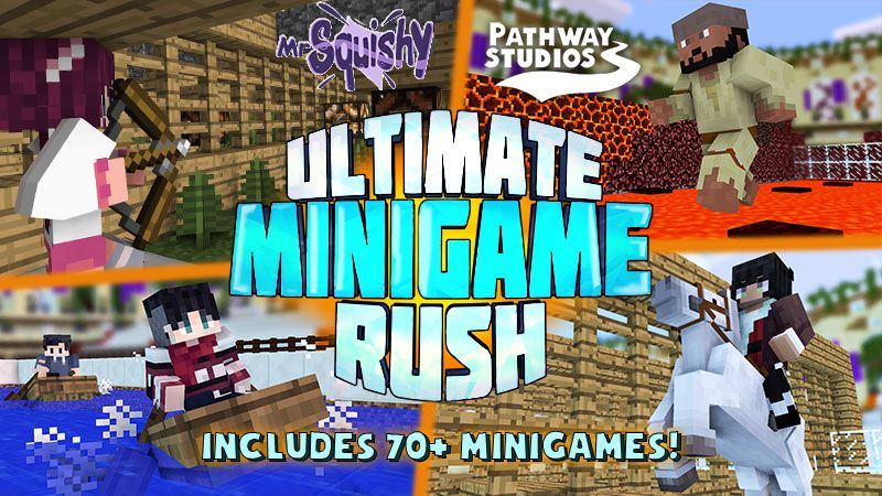Ultimate Minigame Rush on the Minecraft Marketplace by Pathway Studios Ultimate Minigame Rush on the Minecraft Marketplace by Pathway Studios