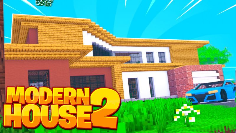 Modern House 2 on the Minecraft Marketplace by Kreatik Studios