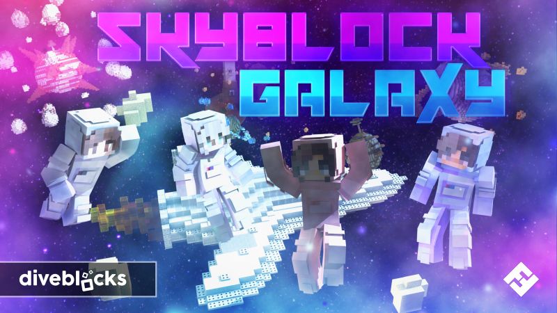 Skyblock Galaxy on the Minecraft Marketplace by Diveblocks