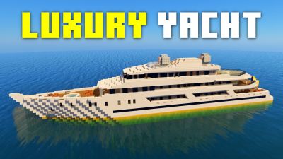Luxury Yacht on the Minecraft Marketplace by Fall Studios