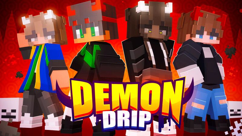 Demon Drip on the Minecraft Marketplace by CrackedCubes Demon Drip on the Minecraft Marketplace by CrackedCubes