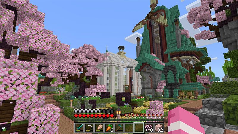 Cherry Blossom Treehouse by Team VoidFeather