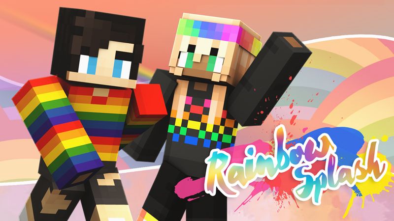 Rainbow Splash on the Minecraft Marketplace by Impulse