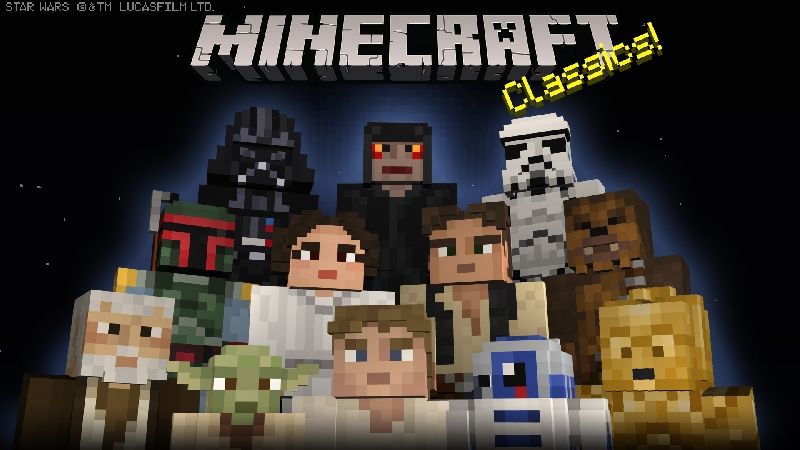Star Wars Classic Skin Pack on the Minecraft Marketplace by Minecraft