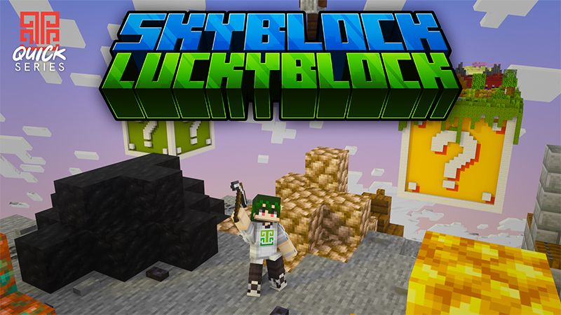 Skyblock Luckyblock on the Minecraft Marketplace by Piki Studios