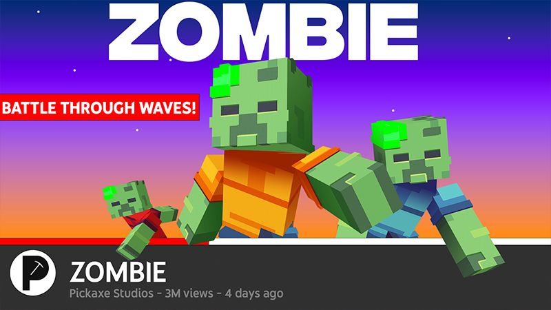 ZOMBIE on the Minecraft Marketplace by Pickaxe Studios