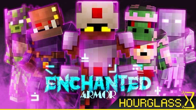 Enchanted Armor on the Minecraft Marketplace by Hourglass Studios Enchanted Armor on the Minecraft Marketplace by Hourglass Studios