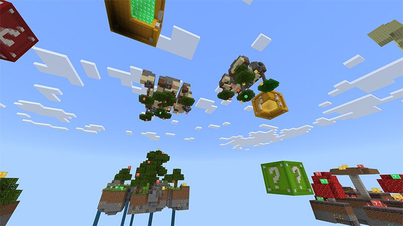 Upside Down Skyblock by Pickaxe Studios