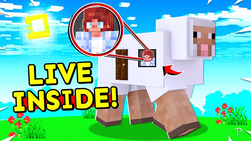 How to LIVE INSIDE A SHEEP on the Minecraft Marketplace by Pickaxe Studios